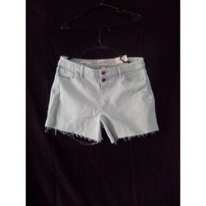 Shorts, Universal Threads, Denim Frayed,Hem,Light Wash‎ Casual (12) Light Green